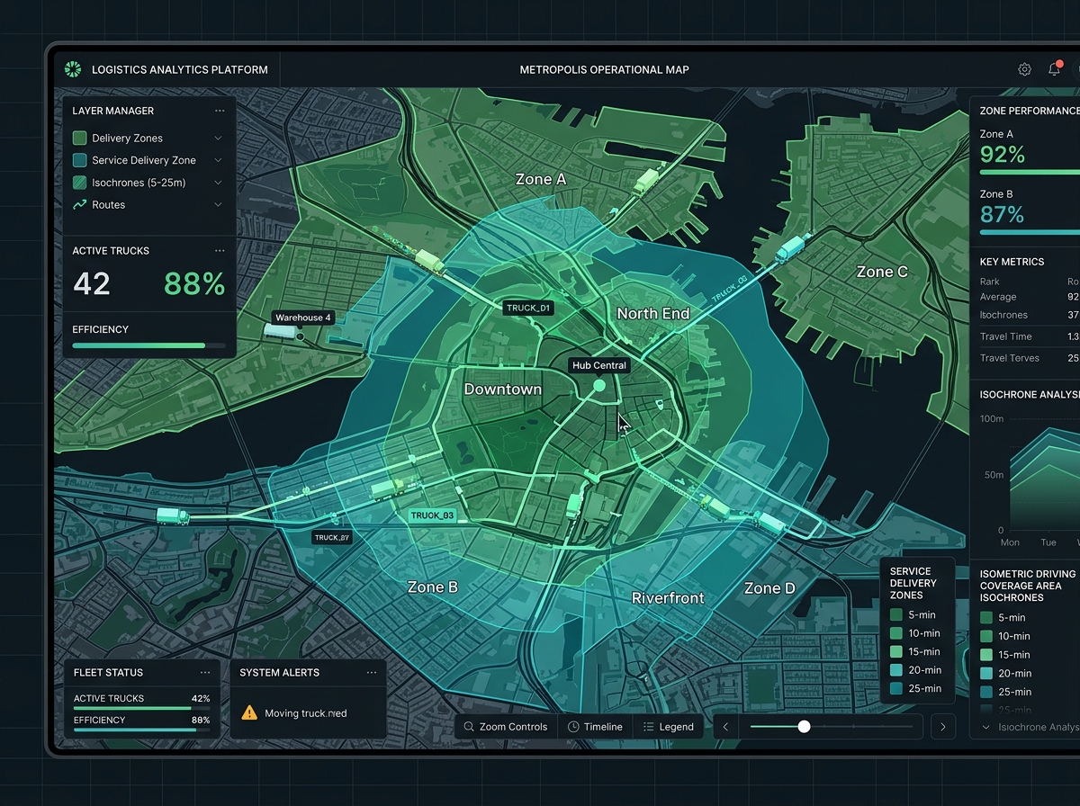 Logistics Map