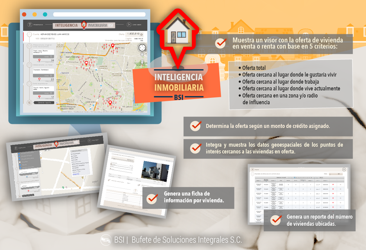 Características Inteligencia. Inmobiliaria